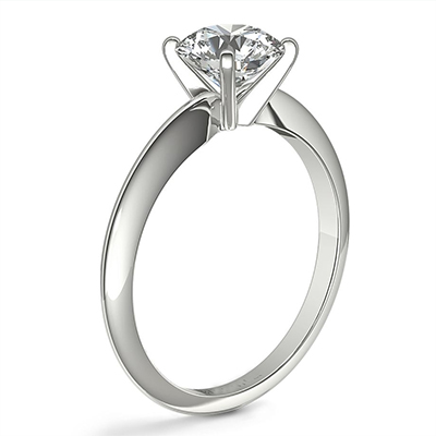 Solitaire engagement rings